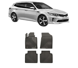 Set covorase presuri KIA OPTIMA Sportswagon (JF) din 2016-2019, auto, din cauciuc thermoplastic, KIA - Img 2