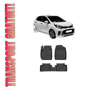 Set covorase presuri KIA PICANTO III (JA) din 2017-2020, auto, din cauciuc thermoplastic, KIA