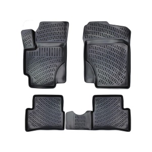 Set covorase presuri KIA RIO II din 2005-2011, auto, din cauciuc thermoplastic - Img 4