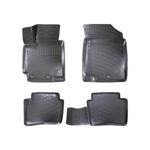 Set covorase presuri KIA RIO III din 2011-2017, auto, din cauciuc thermoplastic - Img 4