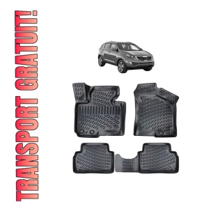 Set covorase presuri KIA SPORTAGE III din 2010-2015, auto, din cauciuc thermoplastic