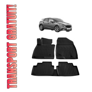 Set covorase presuri MAZDA 3 BM din 2013-2019, auto, din cauciuc thermoplastic - Img 8