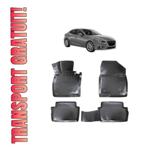 Set covorase presuri MAZDA 3 III SEDAN din 2013-2018, auto, din cauciuc thermoplastic - Img 8
