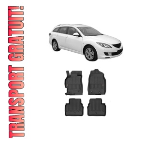 Set covorase presuri MAZDA 6 Estate (GH) din 2007-2013, auto, din cauciuc thermoplastic, MAZDA