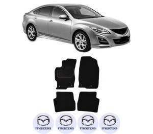 Set Covorase Presuri MAZDA 6 Saloon (GH) din 2007-2013, Auto, Material Textil Mocheta, MAZDA - Img 2