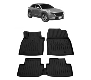 Set covorase presuri MAZDA CX-30 DM din 2019, auto, din cauciuc thermoplastic - Img 2