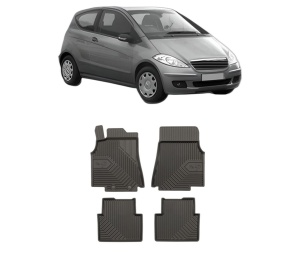 Set covorase presuri MERCEDES-BENZ A-CLASS (W169) din 2004-2012, auto, din cauciuc thermoplastic, MERCEDES-BENZ - Img 2