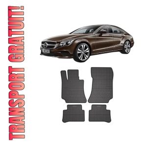 Set covorase presuri MERCEDES-BENZ CLS (C218) din 2011-2017, auto, din cauciuc thermoplastic, MERCEDES-BENZ