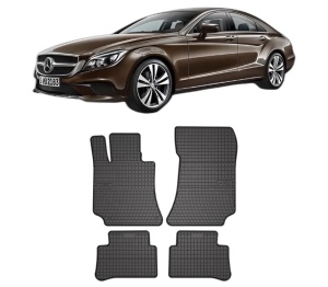 Set covorase presuri MERCEDES-BENZ CLS (C218) din 2011-2017, auto, din cauciuc thermoplastic, MERCEDES-BENZ - Img 2