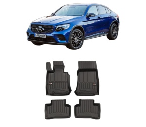 Set covorase presuri MERCEDES-BENZ GLC Coupe (C253) din 2016-2023, auto, din cauciuc thermoplastic, MERCEDES-BENZ - Img 2