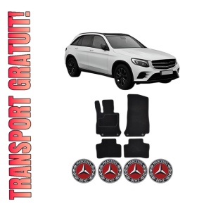 Set Covorase Presuri MERCEDES-BENZ GLC (X253) din 2015-2022, Auto, Material Textil Mocheta, MERCEDES-BENZ