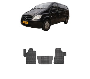 Set covorase presuri MERCEDES-BENZ VITO / MIXTO Van (W639) din 2003-2012, auto, din cauciuc thermoplastic, MERCEDES-BENZ - Img 2