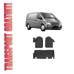 Set covorase presuri MERCEDES-BENZ VITO Van (W447) din 2014-2020, auto, din cauciuc thermoplastic, MERCEDES-BENZ