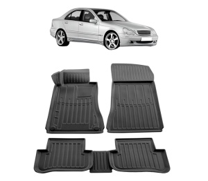 Set covorase presuri MERCEDES BENZ W203 C din 2001-2007, auto, din cauciuc thermoplastic - Img 7