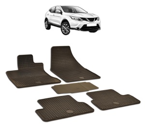 Set covorase presuri NISSAN QASHQAI din 2007-2013, auto, din cauciuc thermoplastic - Img 2