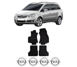 Set Covorase Presuri OPEL ZAFIRA / ZAFIRA FAMILY B (A05) din 2005-2015, Auto, Material Textil Mocheta, OPEL - Img 2