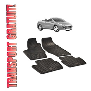 Set covorase presuri PEUGEOT 307 CC din 2001-2007, auto, din cauciuc thermoplastic - Img 8