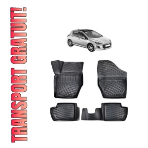 Set covorase presuri PEUGEOT 308 I din 2008-2013, auto, din cauciuc thermoplastic