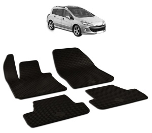 Set covorase presuri PEUGEOT 308 SW din 2014-2020, auto, din cauciuc thermoplastic - Img 2