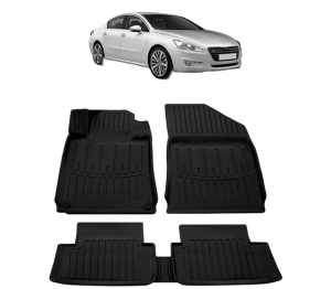 Set covorase presuri PEUGEOT 508 I din 2010-2018, auto, din cauciuc thermoplastic - Img 2