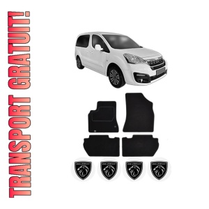 Set Covorase Presuri PEUGEOT PARTNER ORIGIN Box Body/MPV (G_) din 2008-2015, Auto, Material Textil Mocheta, PEUGEOT