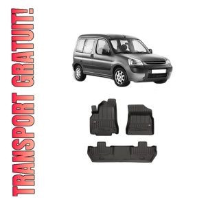 Set covorase presuri PEUGEOT PARTNER TEPEE din 2008-2018, auto, din cauciuc thermoplastic, PEUGEOT