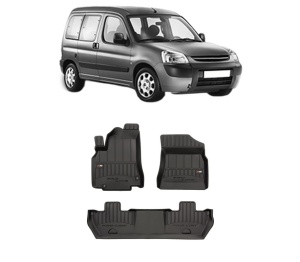 Set covorase presuri PEUGEOT PARTNER TEPEE din 2008-2018, auto, din cauciuc thermoplastic, PEUGEOT - Img 2