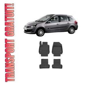 Set covorase presuri RENAULT CLIO III Grandtour (KR0/1_) din 2007-2014, auto, din cauciuc thermoplastic, RENAULT