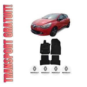 Set Covorase Presuri RENAULT CLIO IV (BH_) din 2012-2021, Auto, Material Textil Mocheta, RENAULT