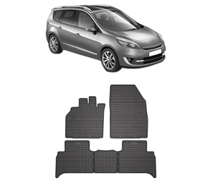 Set covorase presuri RENAULT GRAND SCENIC III (JZ0/1_) din 2009-2016, auto, din cauciuc thermoplastic, RENAULT - Img 2