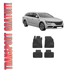 Set covorase presuri RENAULT TALISMAN Grandtour (KP_) din 2016-2022, auto, din cauciuc thermoplastic, RENAULT