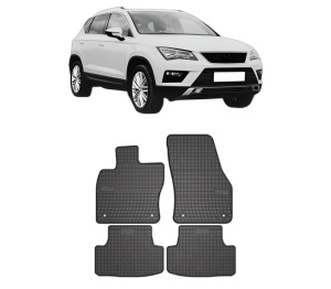 Set covorase presuri SEAT ATECA (KH7, KHP) din 2016-2021, auto, din cauciuc thermoplastic, SEAT - Img 2