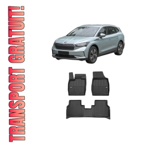 Set covorase presuri SKODA ENYAQ iV SUV (5AZ) din 2020-2021, auto, din cauciuc thermoplastic, SKODA