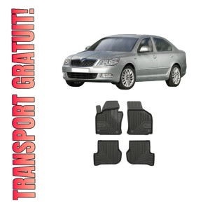 Set covorase presuri SKODA Octavia II (1Z3) din 2004-2013, auto, din cauciuc thermoplastic, SKODA
