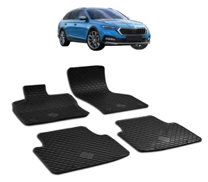 Set covorase presuri SKODA Octavia IV INCLUSIV HYBRID din 2020, auto, din cauciuc thermoplastic - Img 2
