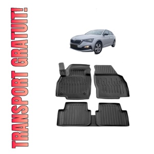 Set covorase presuri SKODA SCALA din 2019, auto, din cauciuc thermoplastic - Img 8
