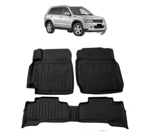 Set covorase presuri SUZUKI GRAND VITARA 5D JT din 2005-2017, auto, din cauciuc thermoplastic - Img 2