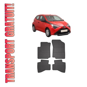 Set covorase presuri TOYOTA AYGO (_B4_) din 2014-2018, auto, din cauciuc thermoplastic, TOYOTA