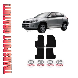 Set Covorase Presuri TOYOTA RAV 4 III (_A3_) din 2005-2013, Auto, Material Textil Mocheta, TOYOTA