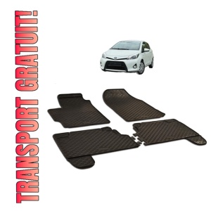 Set covorase presuri TOYOTA YARIS din 2011-2020, auto, din cauciuc thermoplastic - Img 8