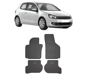 Set covorase presuri Volkswagen GOLF VI (5K1) din 2008-2013, auto, din cauciuc thermoplastic, Volkswagen - Img 2