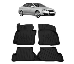 Set covorase presuri VOLKSWAGEN JETTA V din 2005-2010, auto, din cauciuc thermoplastic - Img 7