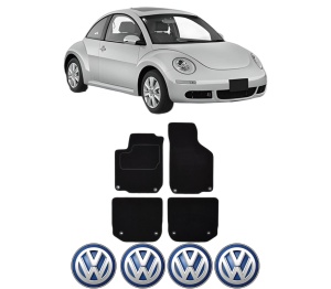 Set Covorase Presuri Volkswagen NEW BEETLE (9C1, 1C1) din 1998-2010, Auto, Material Textil Mocheta, Volkswagen - Img 2