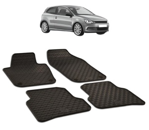Set covorase presuri Volkswagen POLO din 2014-2016, auto, din cauciuc thermoplastic - Img 2