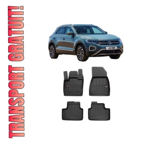 Set covorase presuri Volkswagen T-ROC (A11, D11) din 2017-2021, auto, din cauciuc thermoplastic, Volkswagen