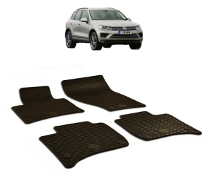 Set covorase presuri Volkswagen TOUAREG din 2010-2018, auto, din cauciuc thermoplastic - Img 2