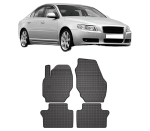 Set covorase presuri VOLVO S80 II (124) din 2006-2016, auto, din cauciuc thermoplastic, VOLVO - Img 2