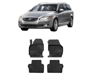 Set covorase presuri VOLVO V70 III Estate Van (135) din 2013-2015, auto, din cauciuc thermoplastic, VOLVO - Img 2