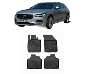 Set covorase presuri VOLVO V90 II Estate (235) din 2016-2023, auto, din cauciuc thermoplastic, VOLVO - Img 2