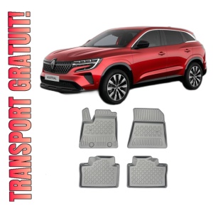 Set covorase RENAULT AUSTRAL E-TECH, din 2023 - Prezent, covorase tavita, caroserie SUV NU CORESPUNDE PENTRU MHEV, compatibile cu autoturismul RENAULT AUSTRAL E-TECH, ARISTAR